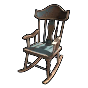 Teal Rocking Chair